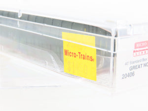 N Scale Micro-Trains MTL 20406 GN Great Northern 40' Single Door Box Car #2528
