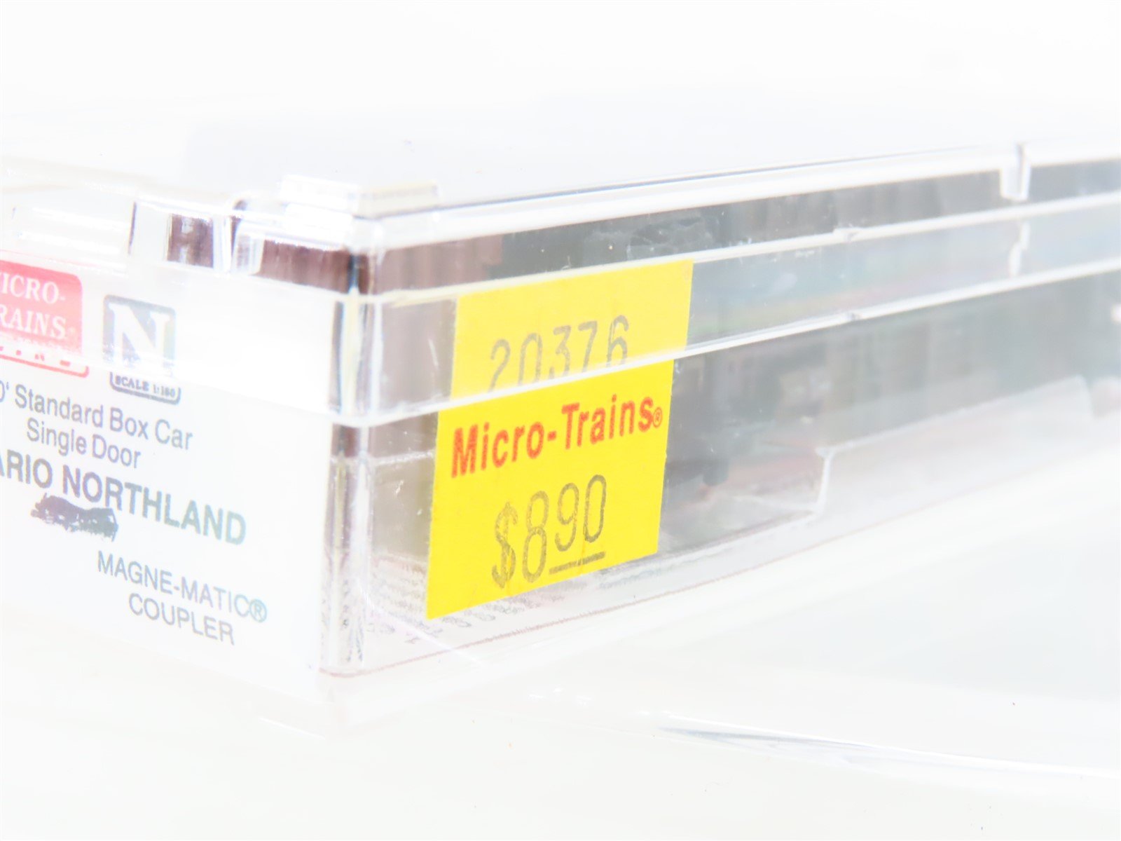 N Micro-Trains MTL 20386 ONT Ontario Northland 40' Single Door Box Car #90598