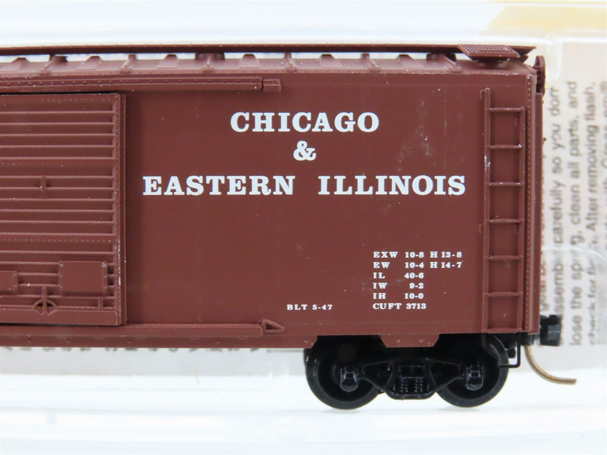 N Scale Micro-Trains MTL 20560 C&amp;EI Chicago &amp; Eastern Illinois 40&#39; Box Car #3507