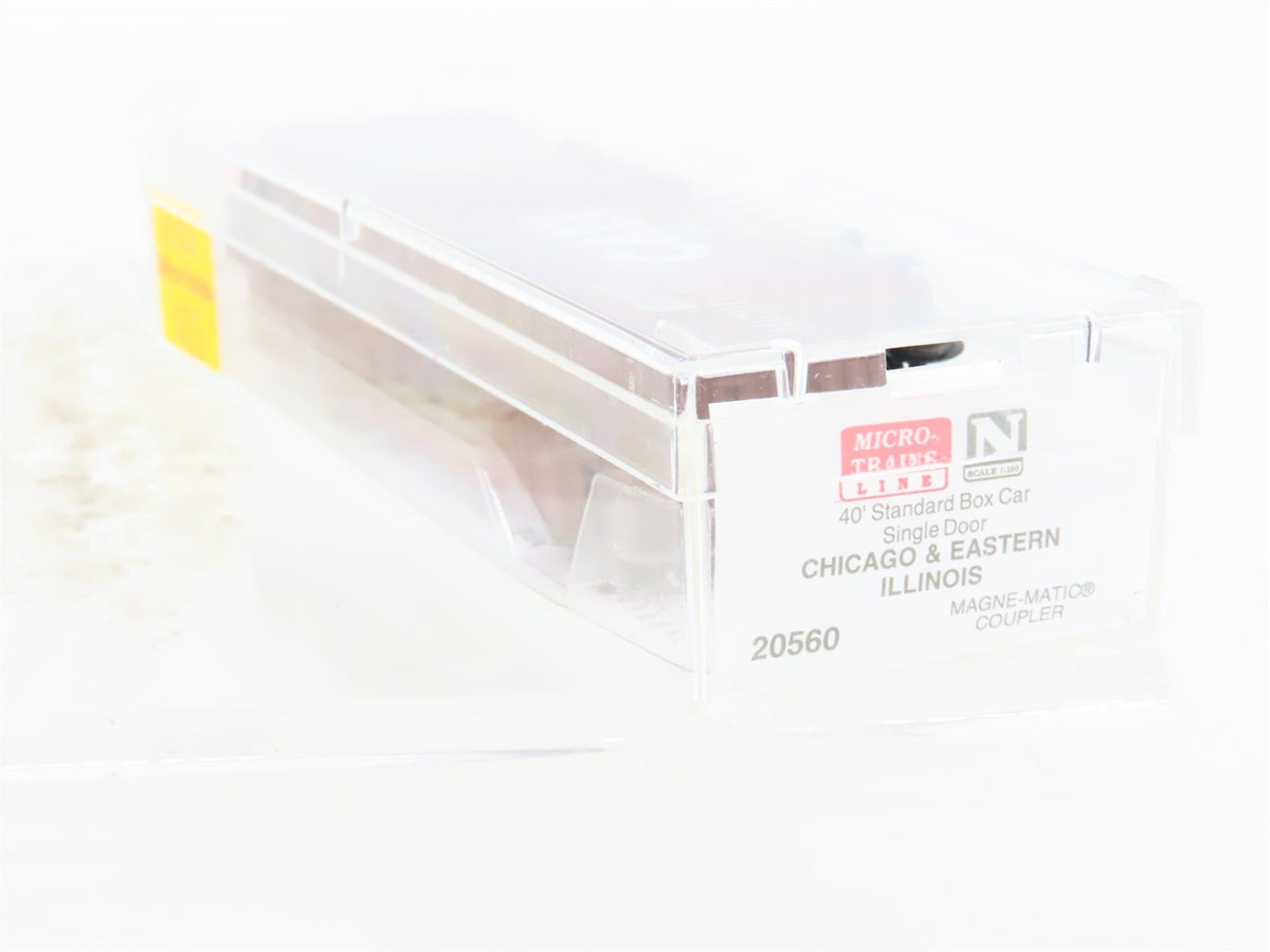 N Scale Micro-Trains MTL 20560 C&amp;EI Chicago &amp; Eastern Illinois 40&#39; Box Car #3507
