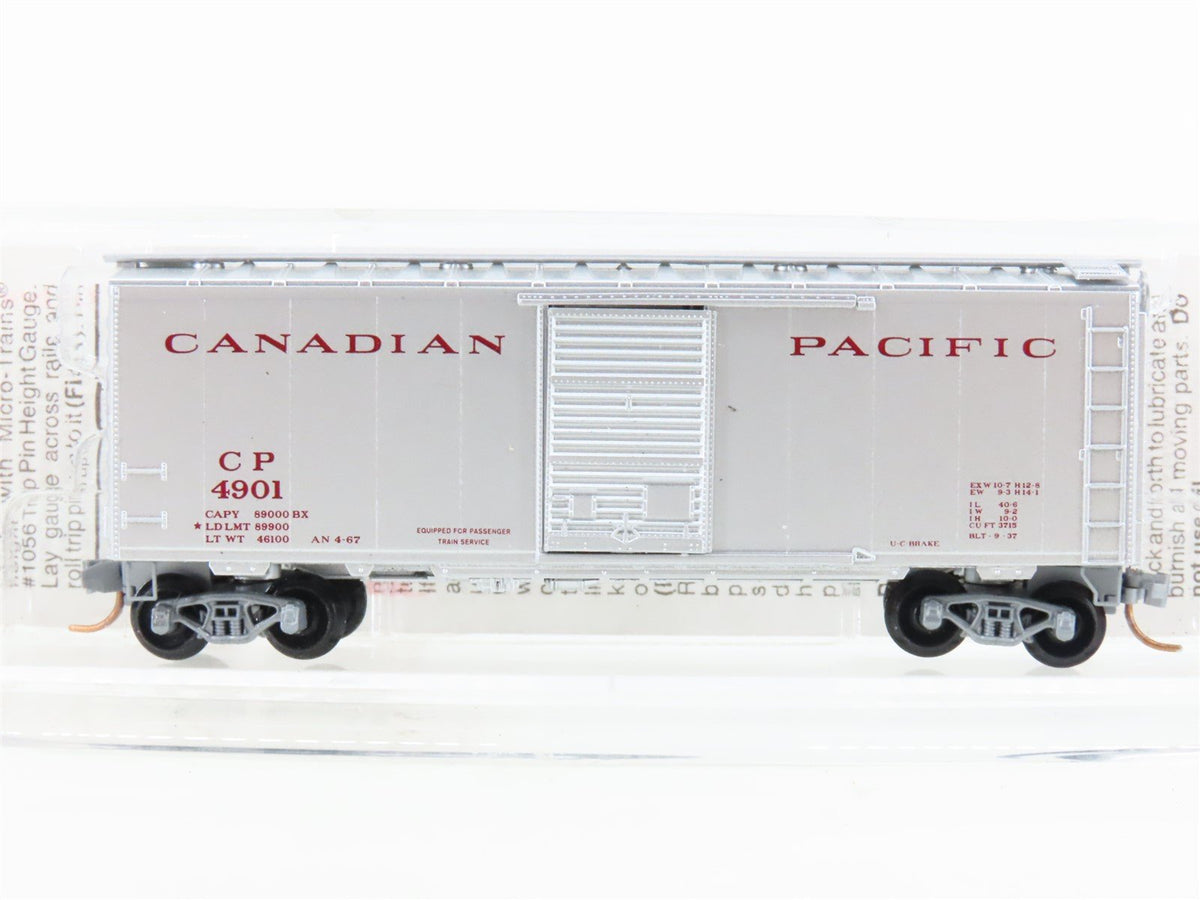 N Scale Micro-Trains MTL 20546 CP Canadian Pacific 40&#39; Single Door Box Car #4901