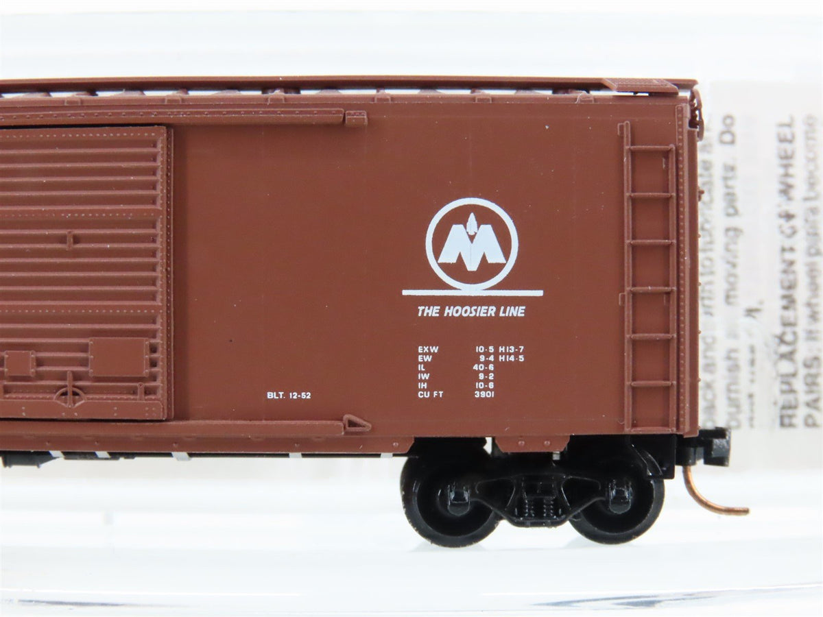 N Micro-Trains MTL 20536 CIL Monon &quot;Hoosier Line&quot; 40&#39; Single Door Box Car #778