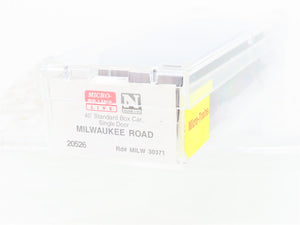 N Micro-Trains MTL 20526 MILW Milwaukee Road 40' Single Door Box Car #30371