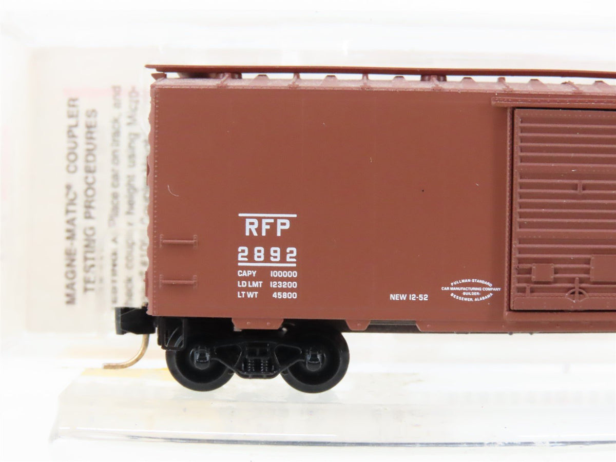 N Scale Micro-Trains MTL 20496 RF&amp;P &quot;Capital Cities Route&quot; 40&#39; Box Car #2892