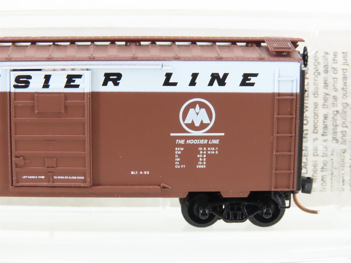 N Micro-Trains MTL 20486 CIL Monon &quot;Hoosier Line&quot; 40&#39; Single Door Box Car #861