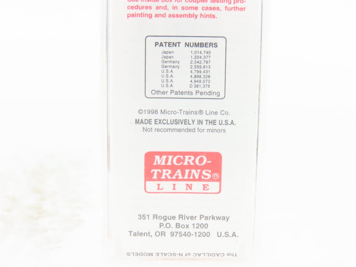 N Micro-Trains MTL 20486 CIL Monon &quot;Hoosier Line&quot; 40&#39; Single Door Box Car #861