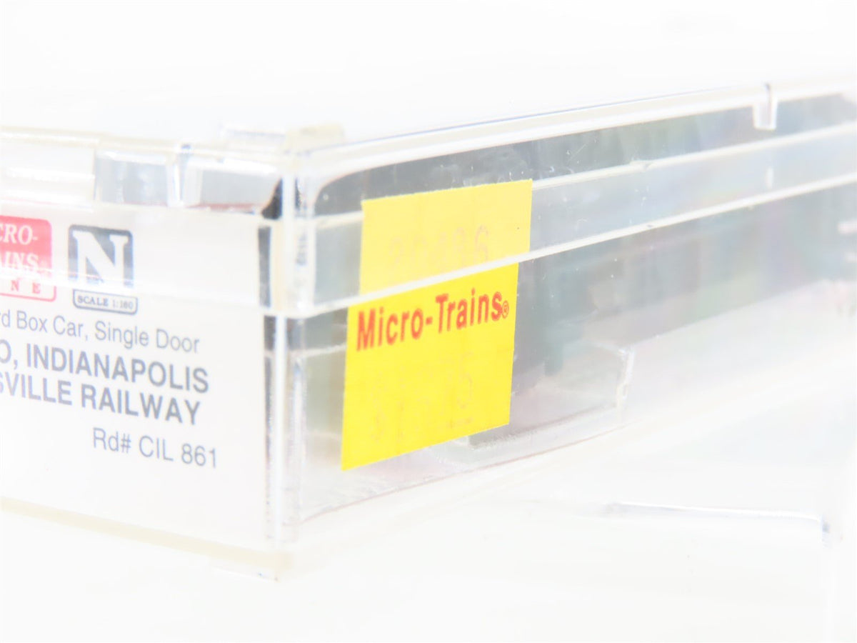 N Micro-Trains MTL 20486 CIL Monon &quot;Hoosier Line&quot; 40&#39; Single Door Box Car #861