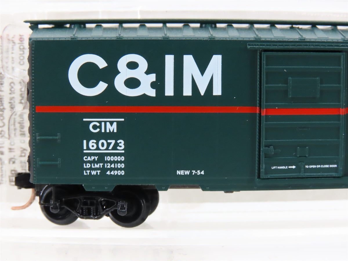 N Micro-Trains MTL 20476 C&amp;IM Chicago &amp; Illinois Midland 40&#39; Box Car #16073
