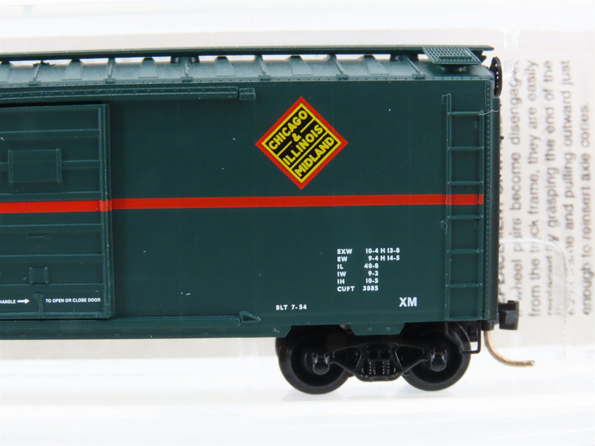 N Micro-Trains MTL 20476 C&amp;IM Chicago &amp; Illinois Midland 40&#39; Box Car #16073