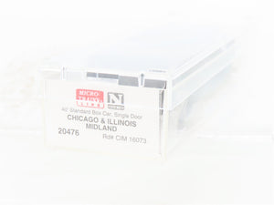 N Micro-Trains MTL 20476 C&IM Chicago & Illinois Midland 40' Box Car #16073