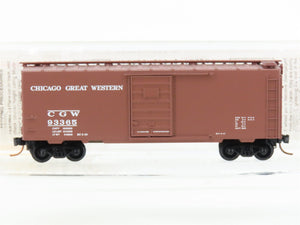 N Scale Micro-Trains MTL 20466 CGW Chicago Great Western 40' Box Car #93365