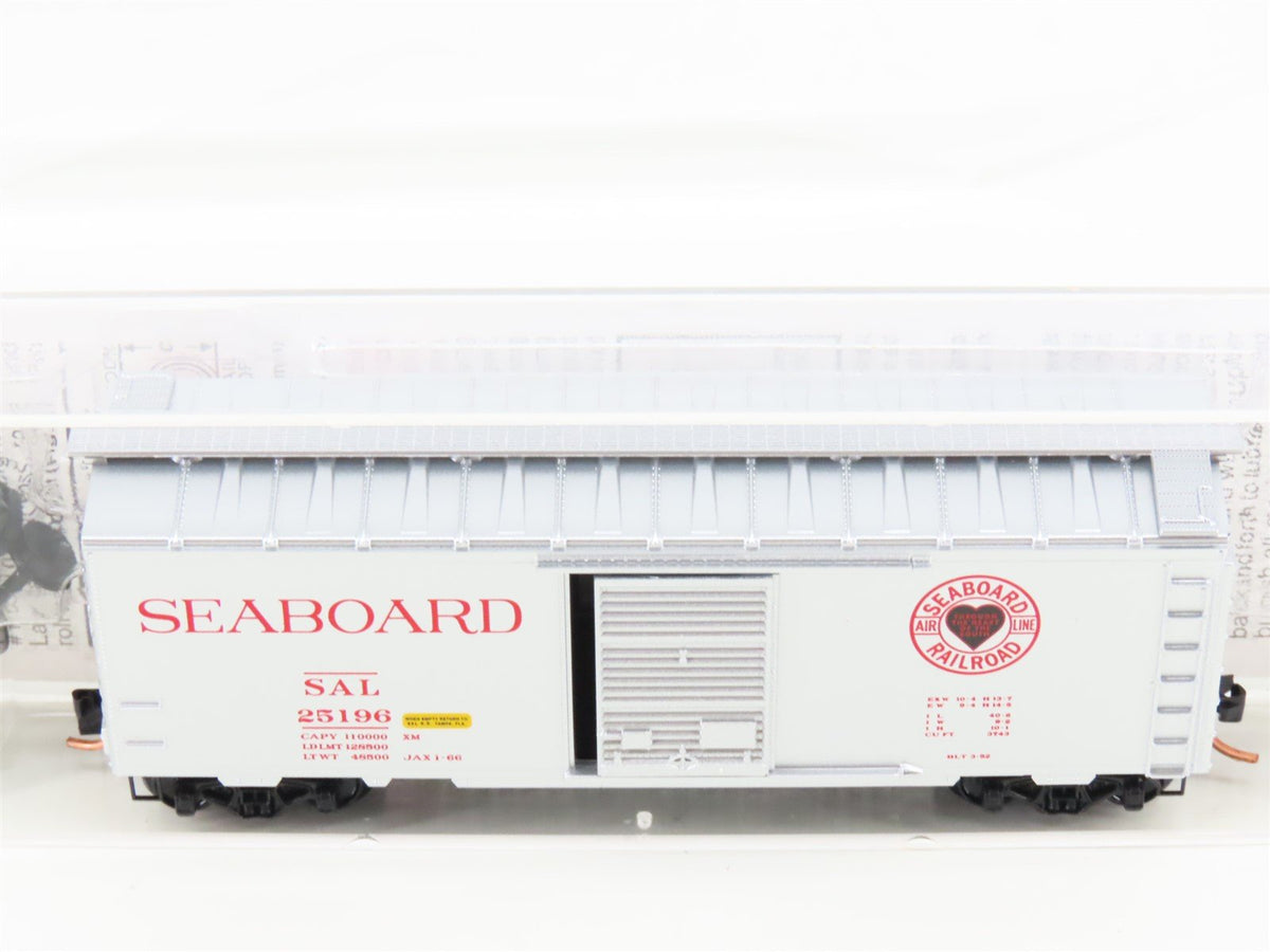 N Micro-Trains MTL 20616 SAL Seaboard Air Line 40&#39; Single Door Box Car #25196