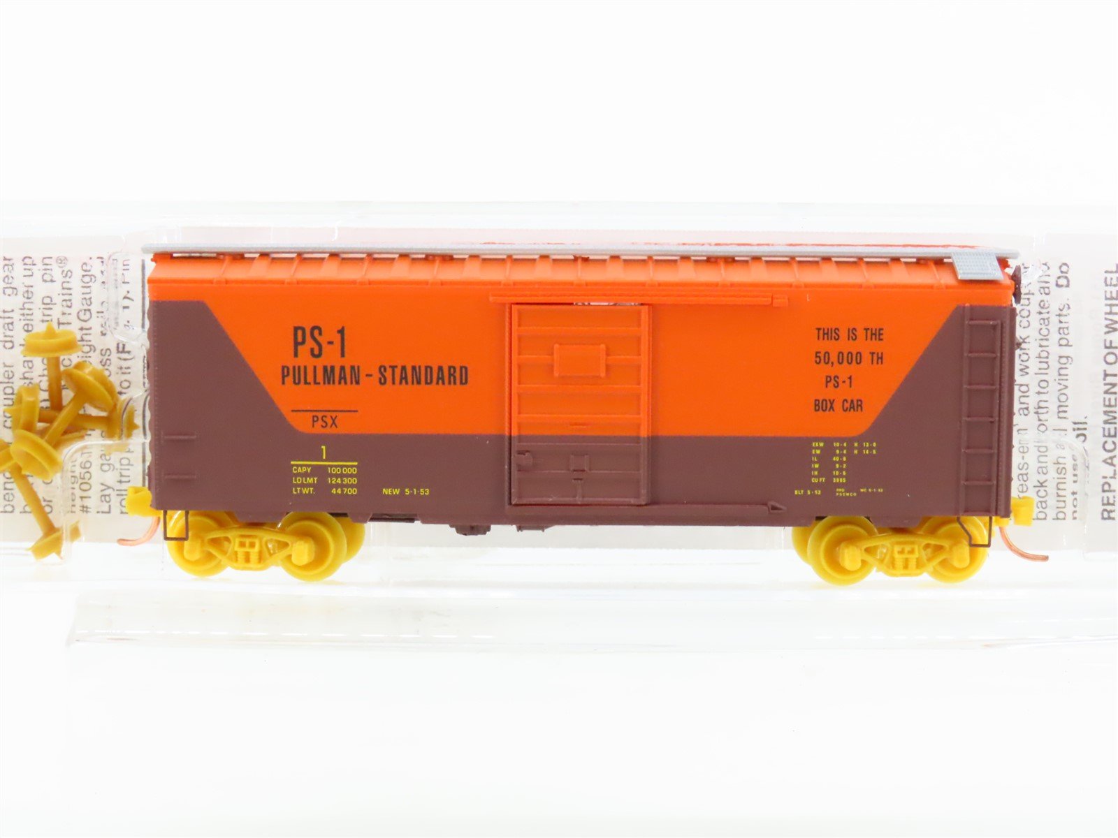 N Micro-Trains MTL 20626 PSX Pullman-Standard Exhibition PS-1 40' Box Car #1