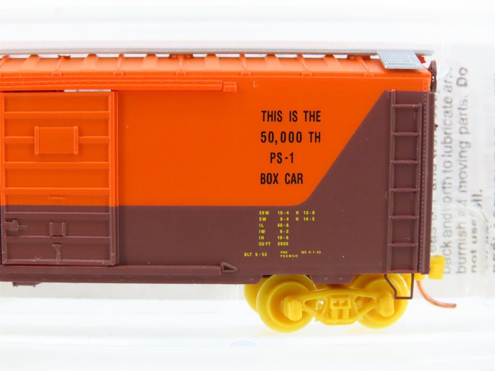 N Micro-Trains MTL 20626 PSX Pullman-Standard Exhibition PS-1 40' Box Car #1