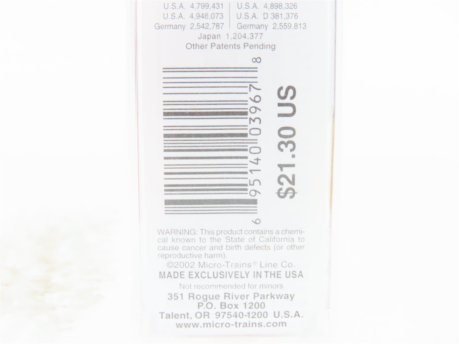 N Micro-Trains MTL 20626 PSX Pullman-Standard Exhibition PS-1 40' Box Car #1