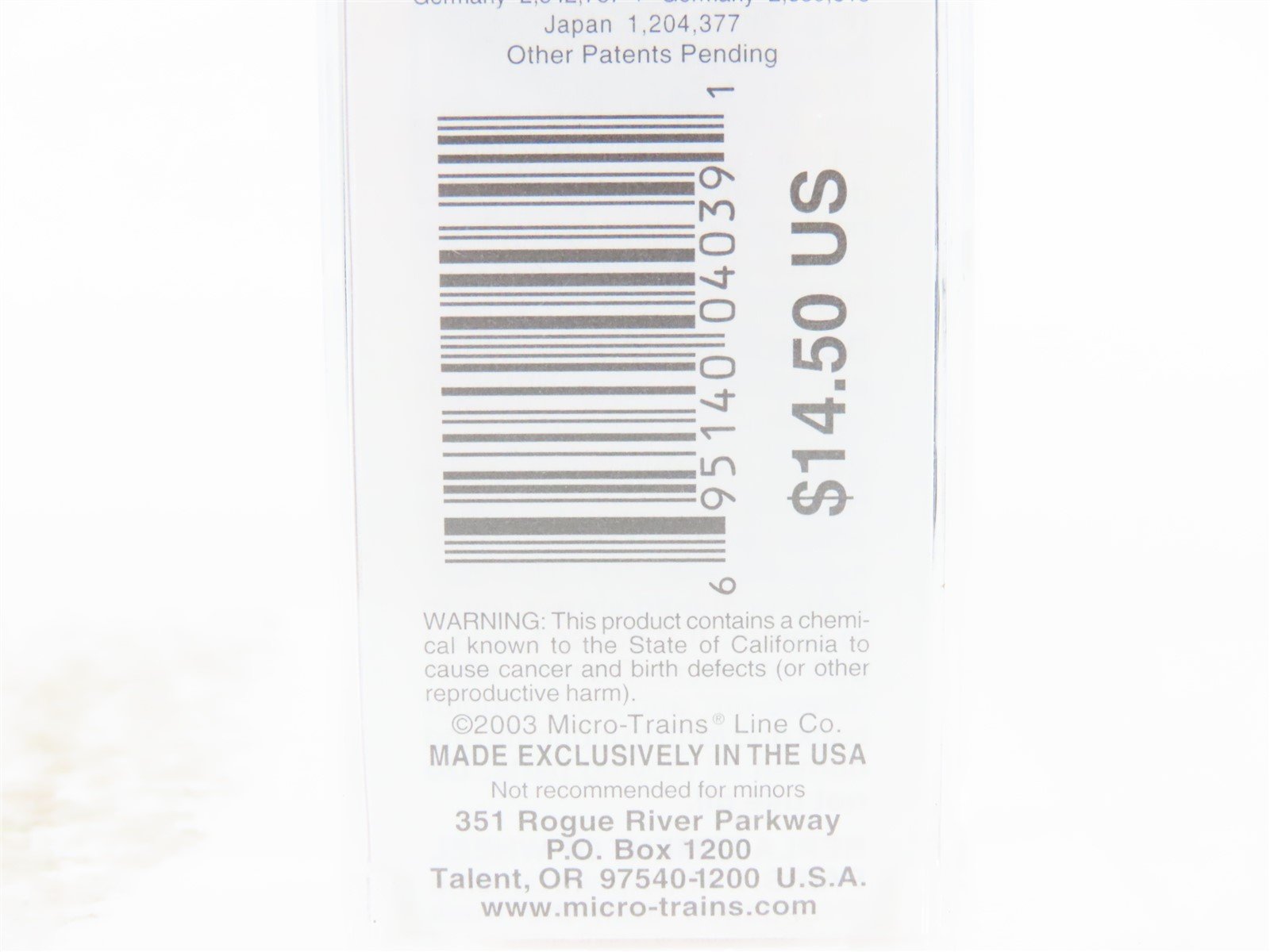 N Micro-Trains MTL 20636 ACL Atlantic Coast Line 40' Single Door Box Car #21003