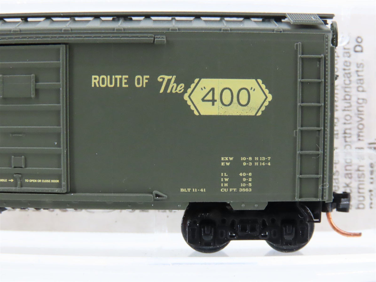 N Scale Micro-Trains MTL 20596 CMO CStPM&amp;O &quot;Route of the 400&quot; 40&#39; Box Car #20024