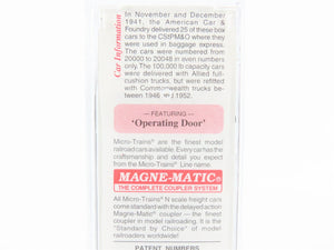 N Scale Micro-Trains MTL 20596 CMO CStPM&O 