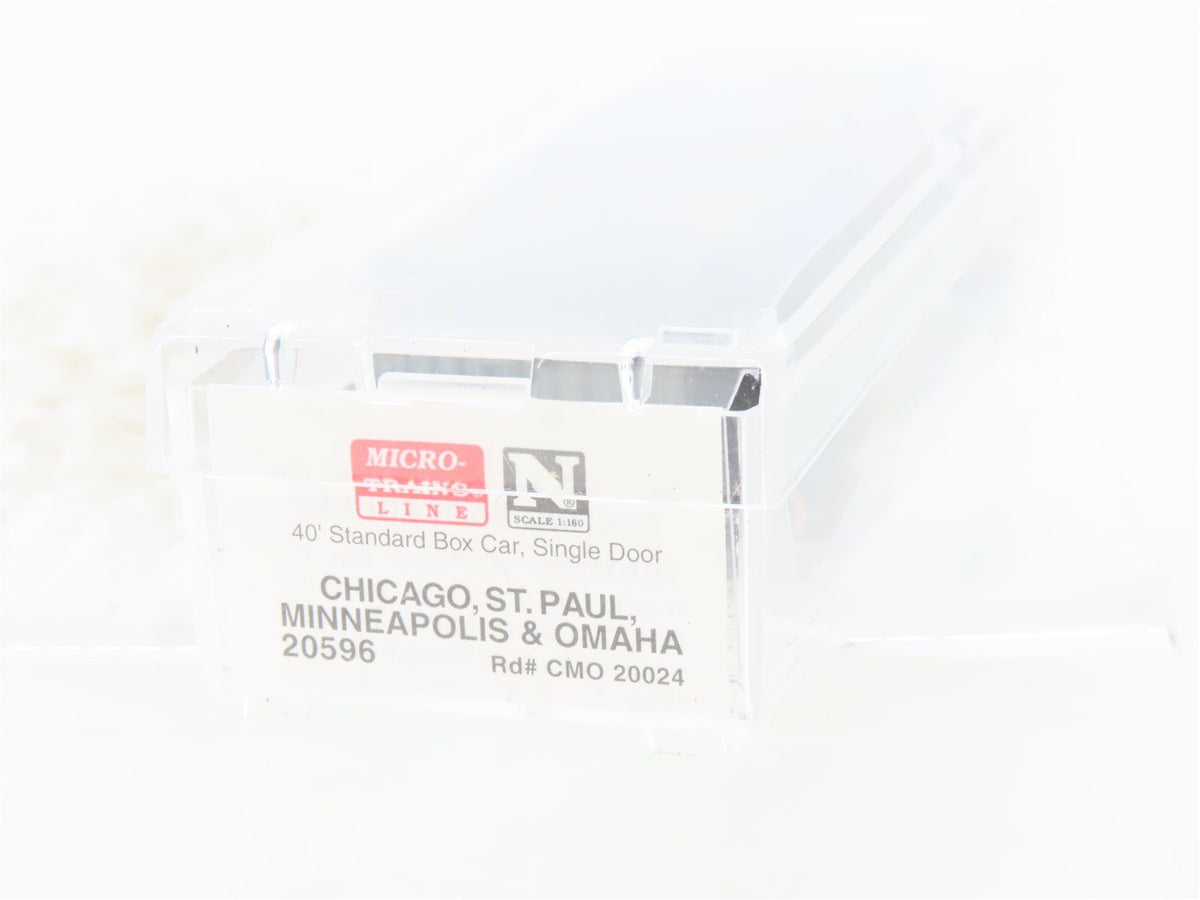 N Scale Micro-Trains MTL 20596 CMO CStPM&amp;O &quot;Route of the 400&quot; 40&#39; Box Car #20024