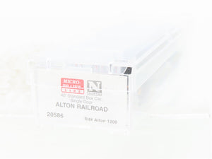 N Scale Micro-Trains MTL 20586 A Alton Railroad 40' Single Door Box Car #1200