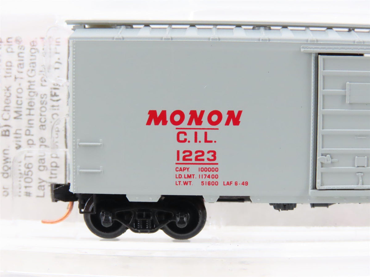 N Micro-Trains MTL 20576 CIL Monon &quot;Hoosier Line&quot; 40&#39; Single Door Box Car #1223