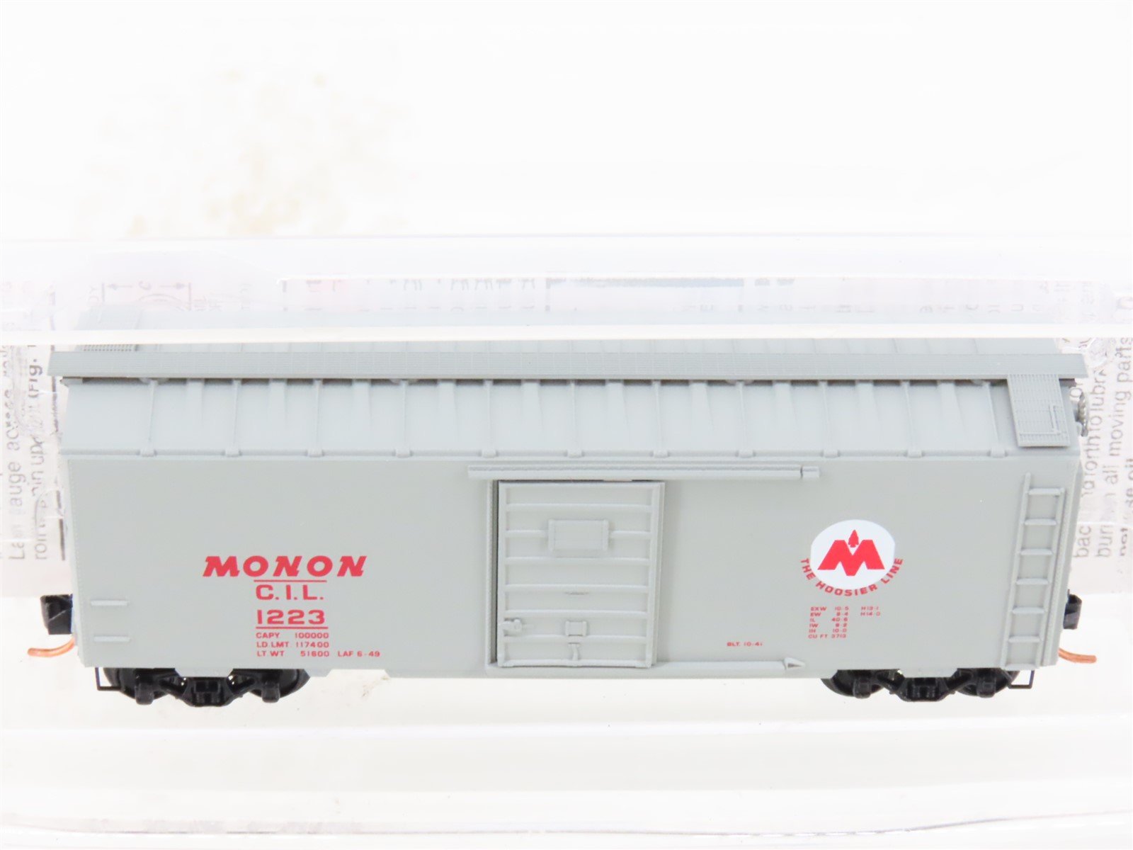 N Micro-Trains MTL 20576 CIL Monon 