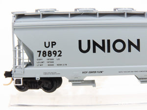 N Scale Micro-Trains MTL 93010 UP Union Pacific ACF 3-Bay Covered Hopper #78892