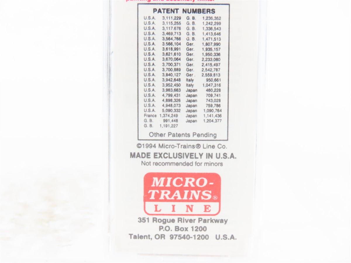 N Scale Micro-Trains MTL 93010 UP Union Pacific ACF 3-Bay Covered Hopper #78892