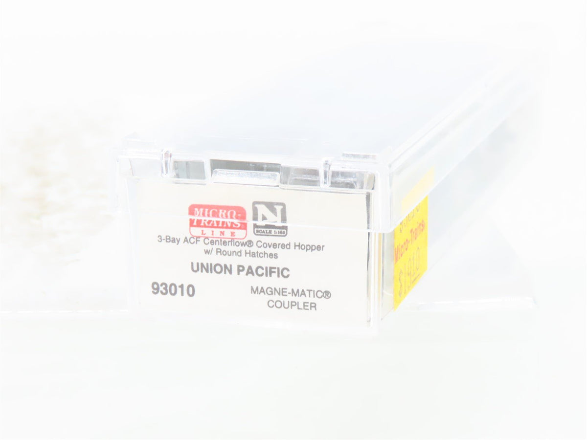 N Scale Micro-Trains MTL 93010 UP Union Pacific ACF 3-Bay Covered Hopper #78892