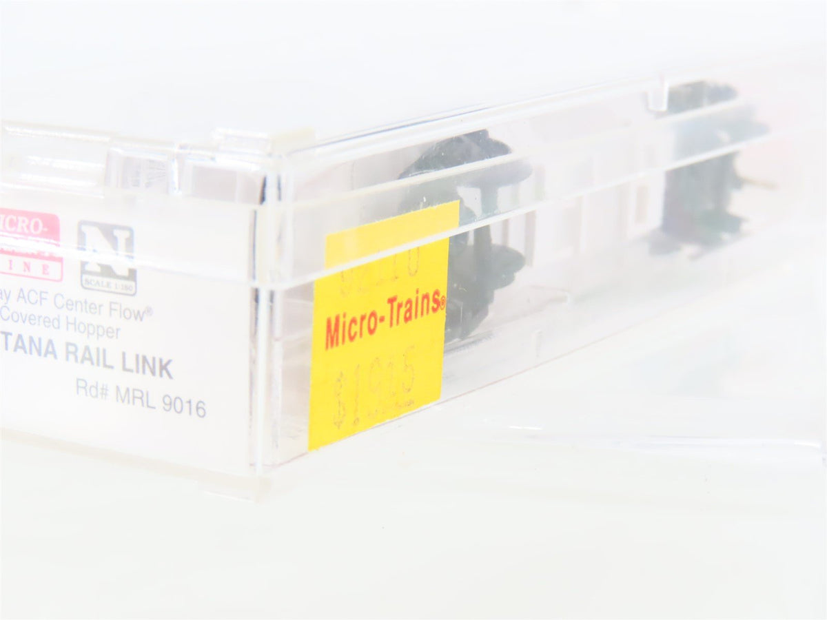 N Micro-Trains MTL 92110 MRL Montana Rail Link ACF 2-Bay Covered Hopper #9016