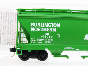 N Micro-Trains MTL 92080 BN Burlington Northern ACF 2-Bay Covered Hopper #435759