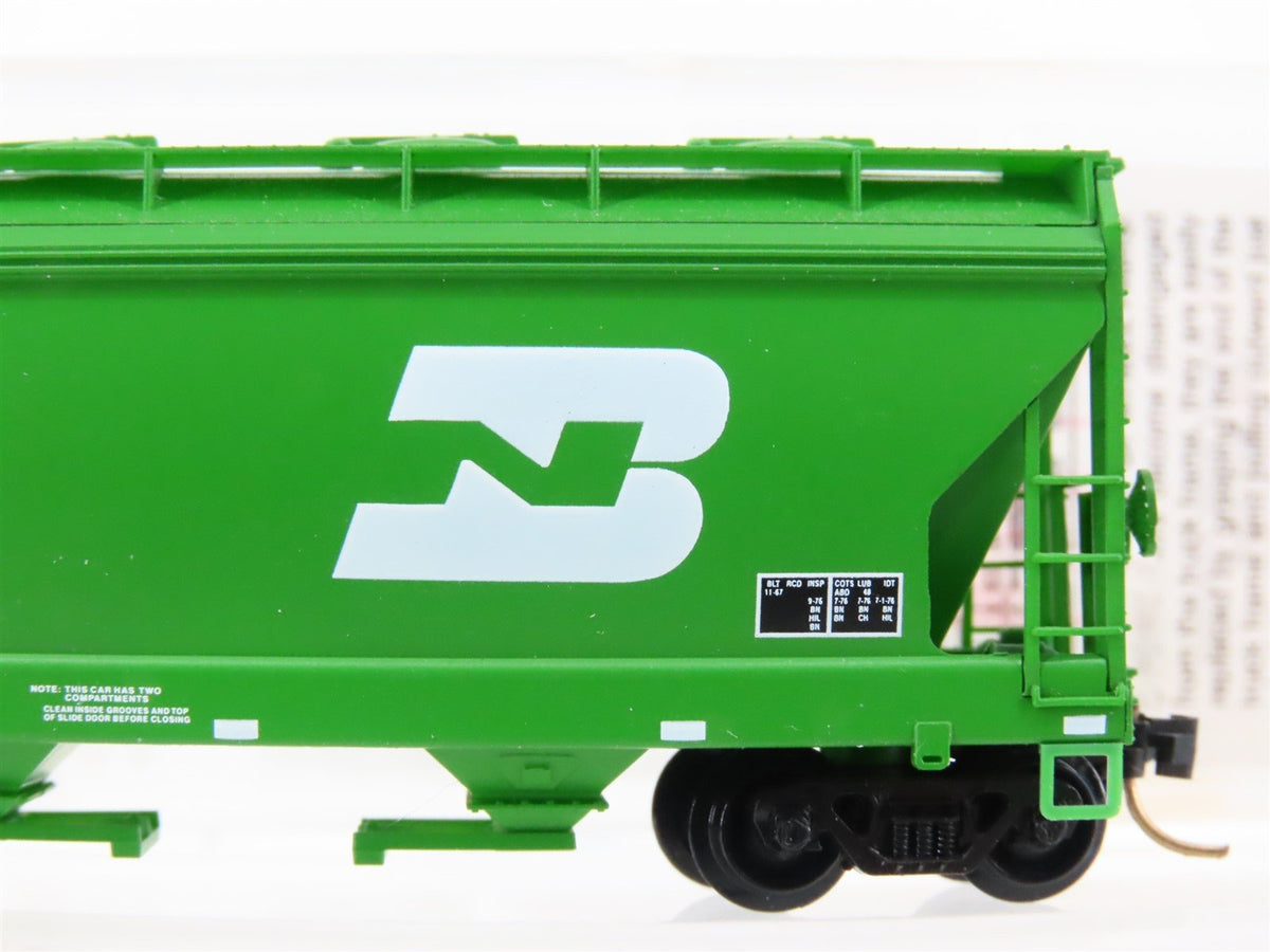 N Micro-Trains MTL 92080 BN Burlington Northern ACF 2-Bay Covered Hopper #435759