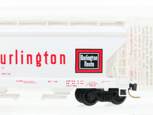 N Micro-Trains MTL 92070 CB&Q Burlington Route ACF 2-Bay Covered Hopper #183925