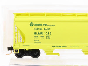 N Micro-Trains MTL 94070 BLMR Washington Grain Train 3-Bay Covered Hopper #1025