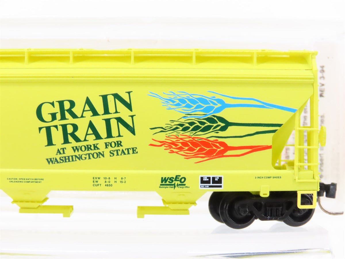 N Micro-Trains MTL 94070 BLMR Washington Grain Train 3-Bay Covered Hopper #1025