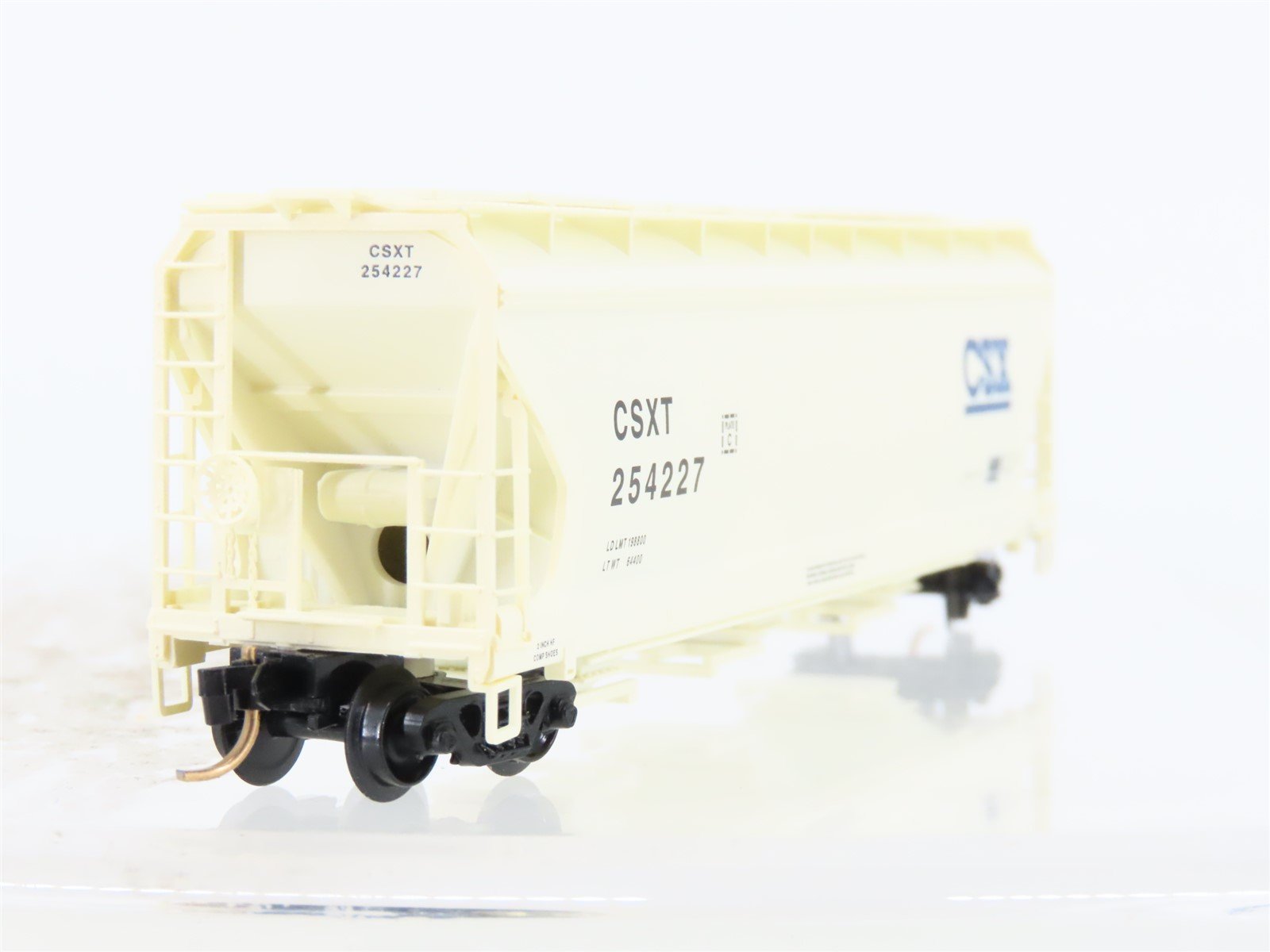 N Micro-Trains MTL 94060 CSX Transportation ACF 3-Bay Covered Hopper #254227