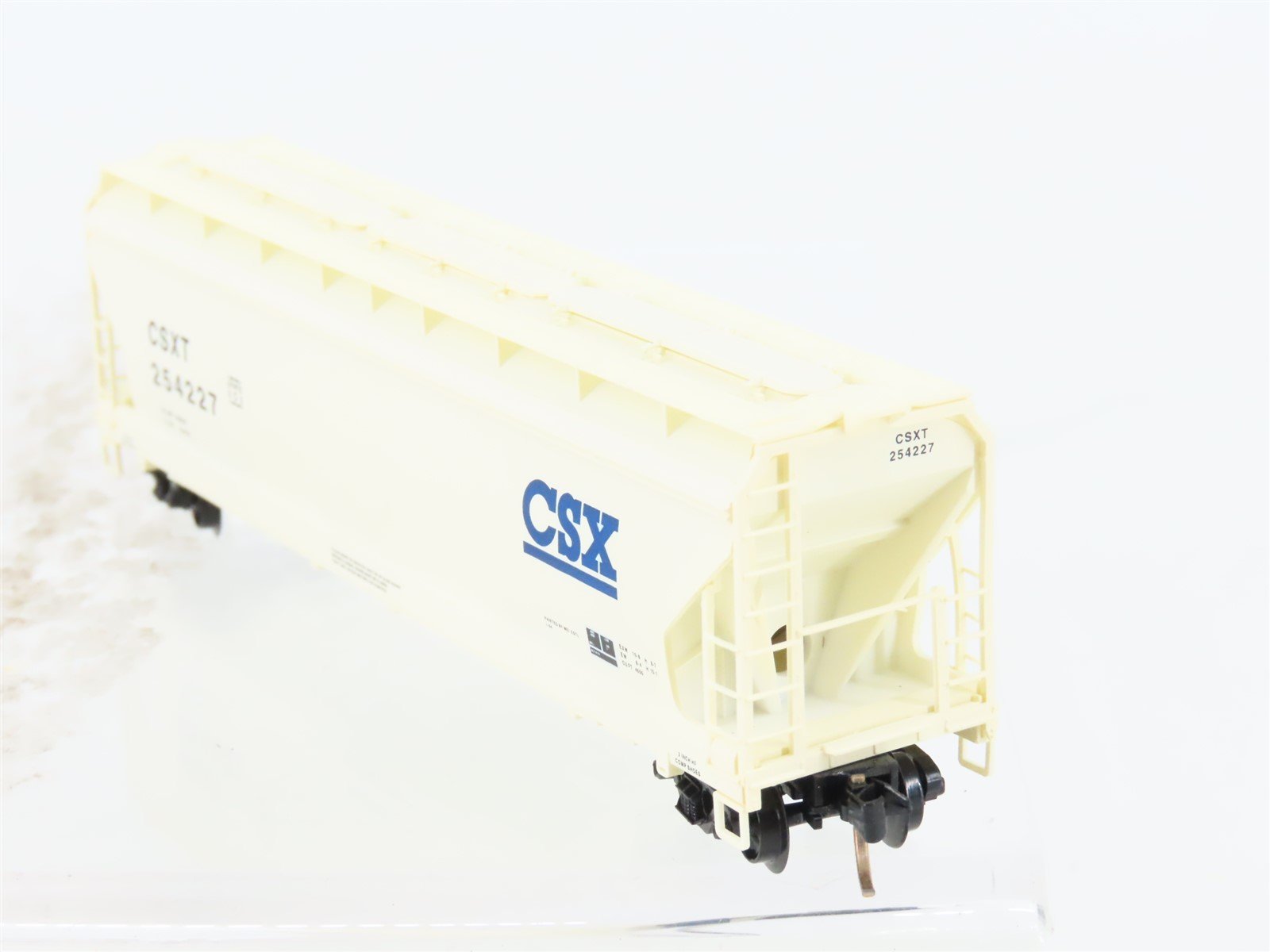 N Micro-Trains MTL 94060 CSX Transportation ACF 3-Bay Covered Hopper #254227
