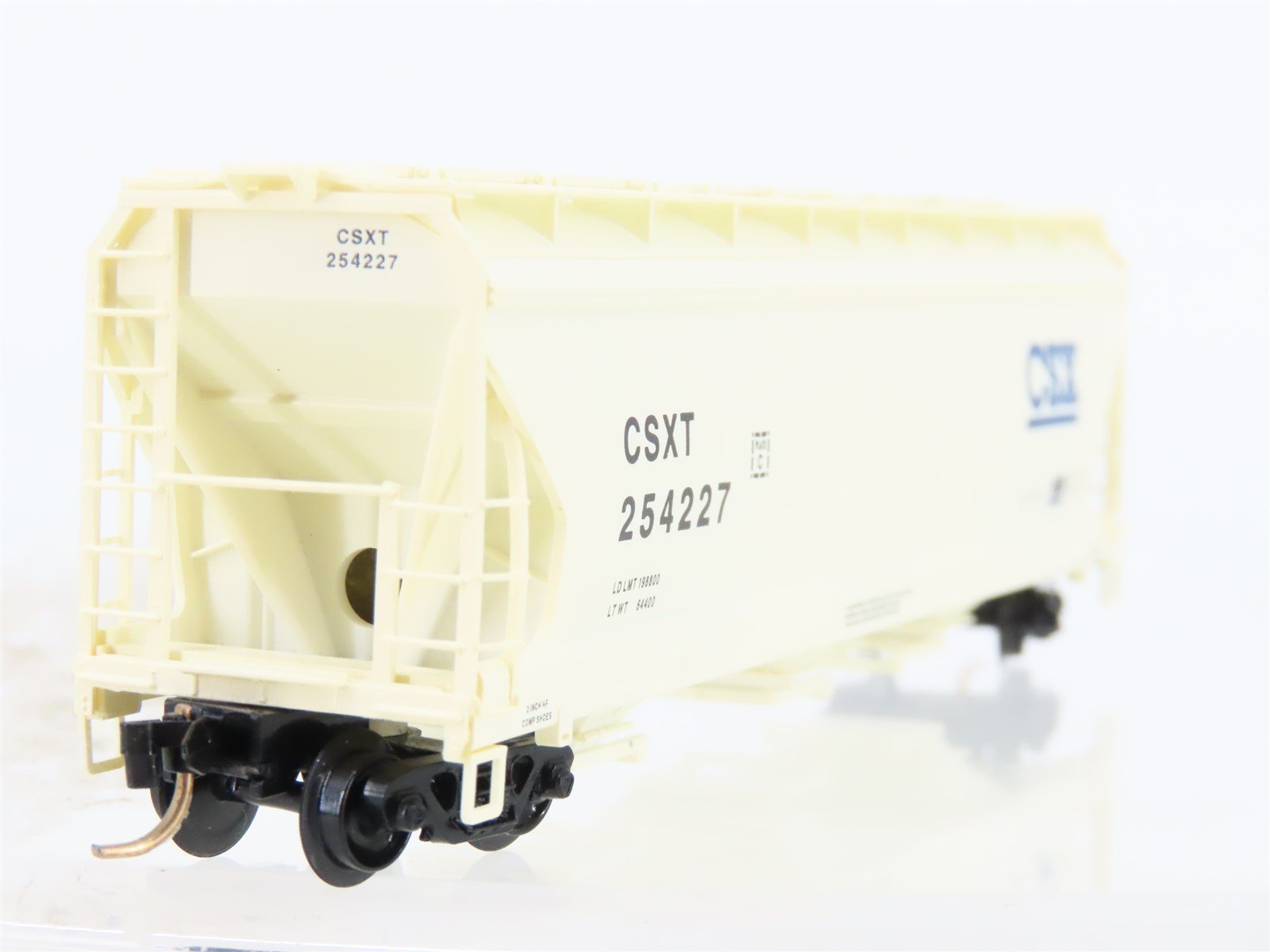 N Micro-Trains MTL 94060 CSX Transportation ACF 3-Bay Covered Hopper #254227