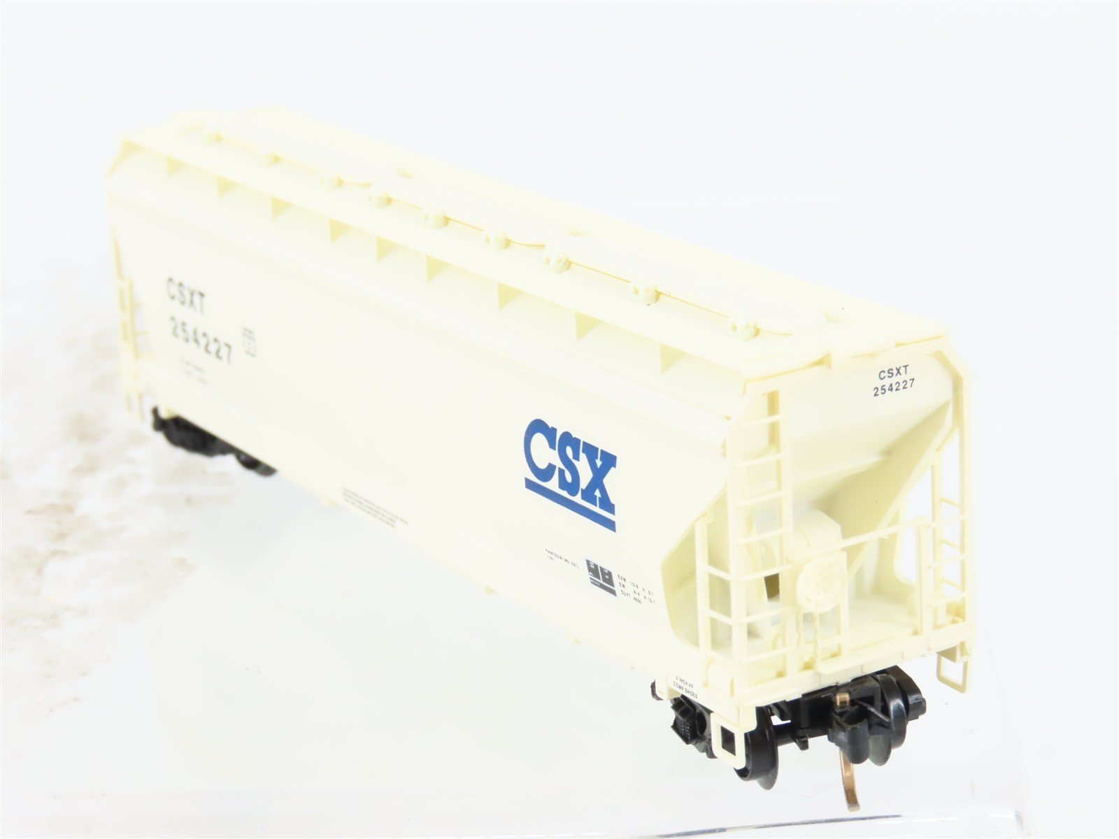 N Micro-Trains MTL 94060 CSX Transportation ACF 3-Bay Covered Hopper #254227