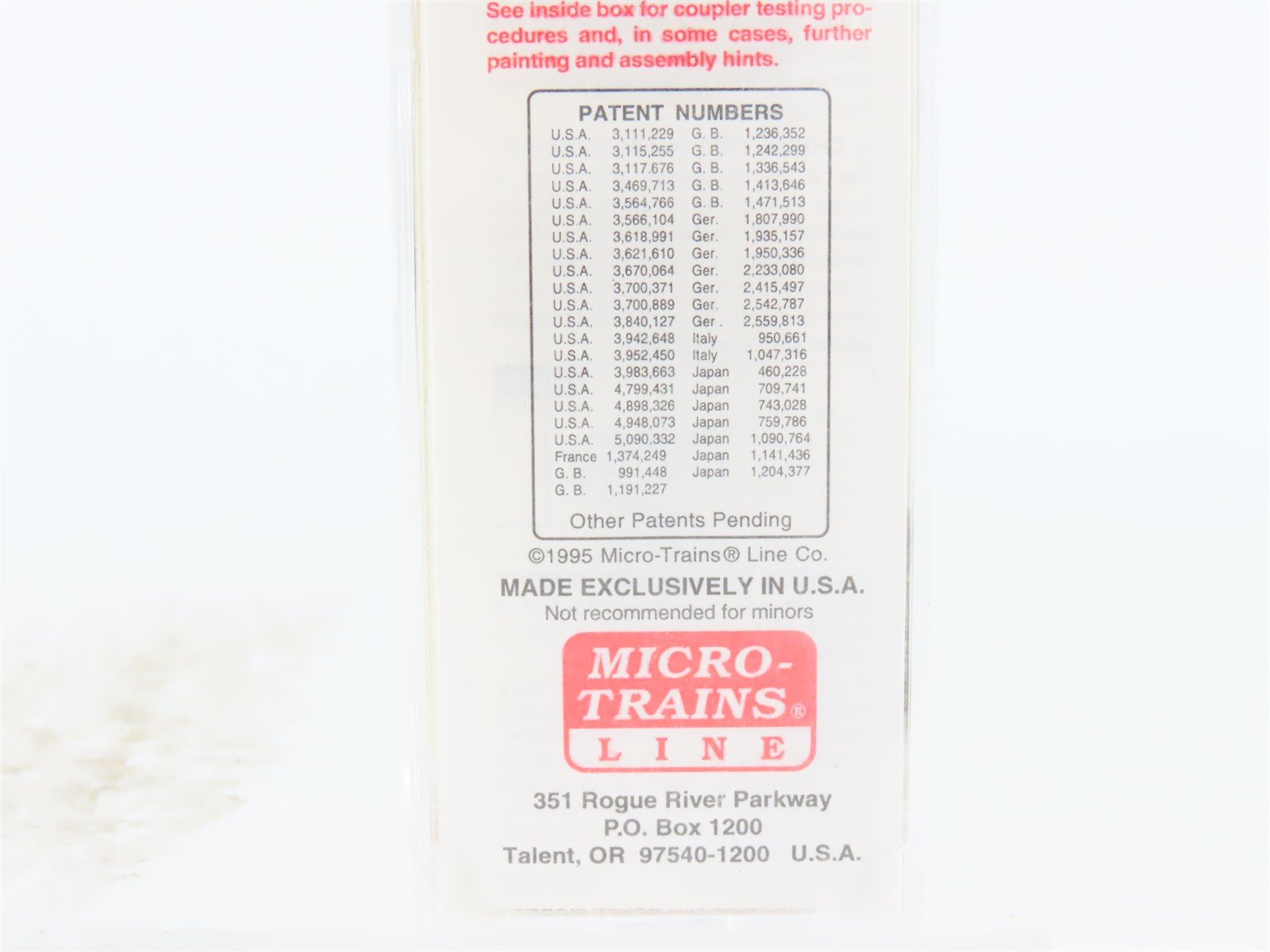 N Micro-Trains MTL 94060 CSX Transportation ACF 3-Bay Covered Hopper #254227