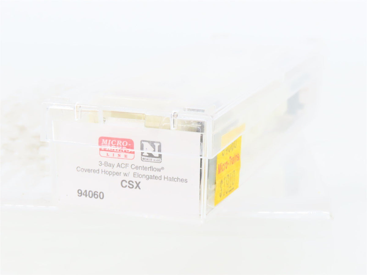 N Micro-Trains MTL 94060 CSX Transportation ACF 3-Bay Covered Hopper #254227