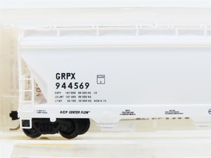 N Micro-Trains MTL 94020 GRPX General Chemical ACF 3-Bay Covered Hopper #944569