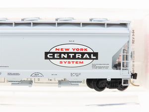 N Micro-Trains MTL 93030 NYC New York Central ACF 3-Bay Covered Hopper #886025