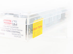 N Micro-Trains MTL 93030 NYC New York Central ACF 3-Bay Covered Hopper #886025