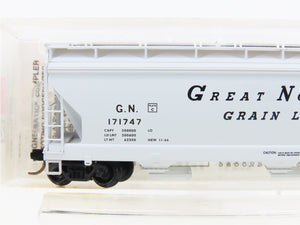 N Micro-Trains MTL 94160 GN Great Northern ACF 3-Bay Covered Hopper #171747