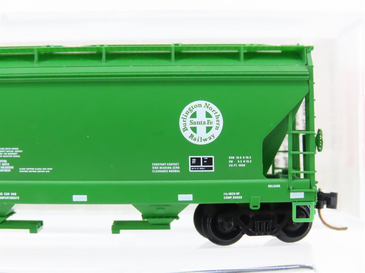 N Scale Micro-Trains MTL 94110 BNSF Railway 3-Bay Covered Hopper #422033
