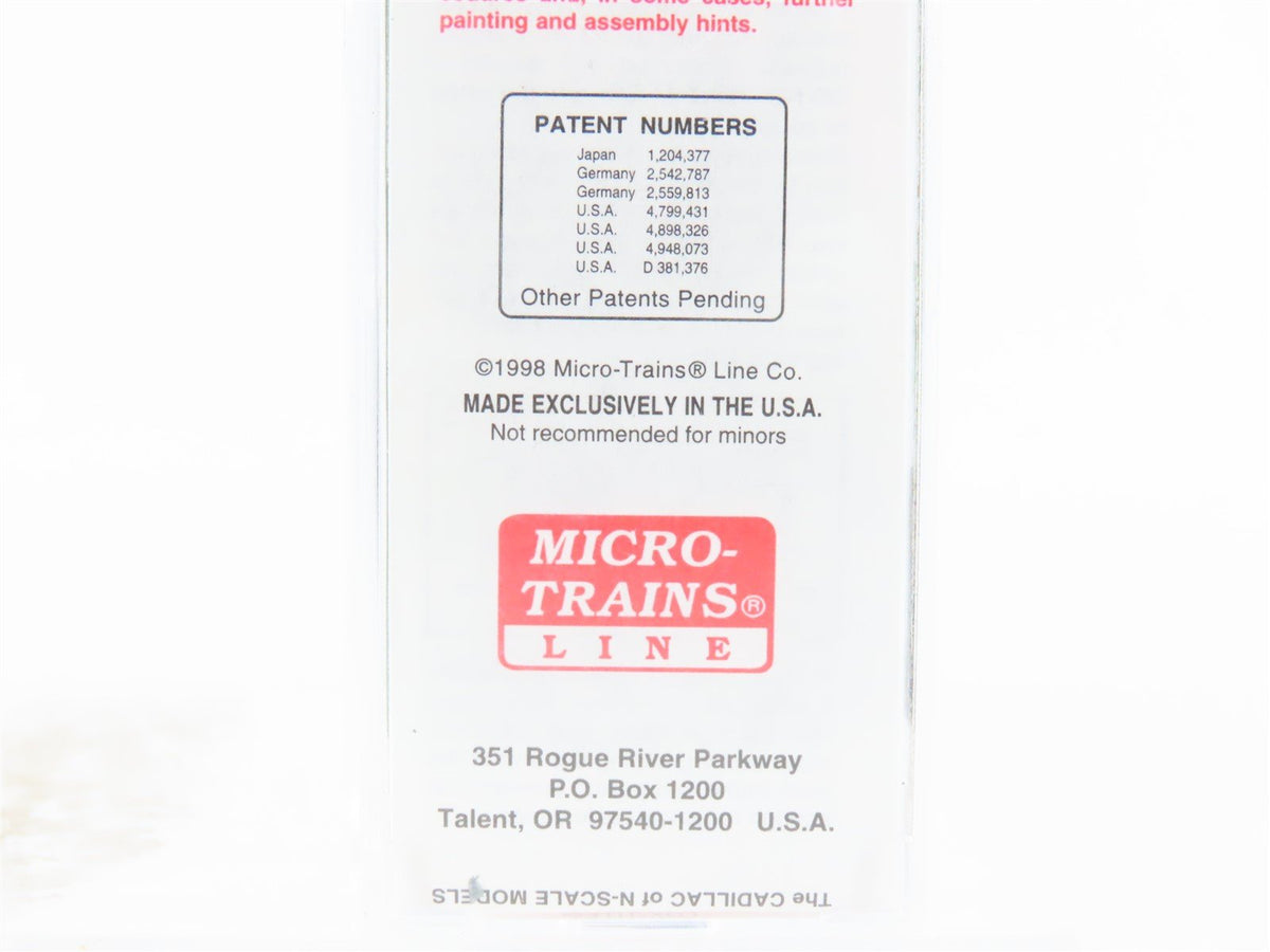N Scale Micro-Trains MTL 94110 BNSF Railway 3-Bay Covered Hopper #422033