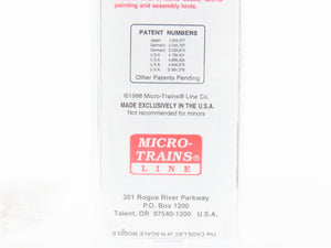 N Scale Micro-Trains MTL 94110 BNSF Railway 3-Bay Covered Hopper #422033