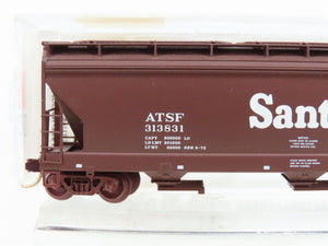 N Scale Micro-Trains MTL 94100 ATSF Santa Fe ACF 3-Bay Covered Hopper #313831