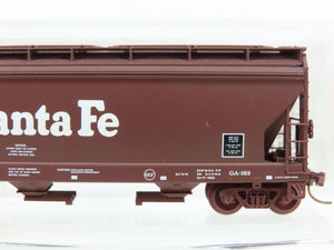N Scale Micro-Trains MTL 94100 ATSF Santa Fe ACF 3-Bay Covered Hopper #313831